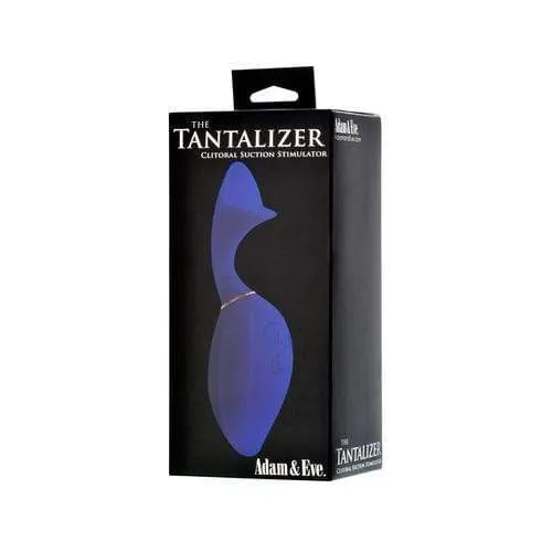 Adam & Eve Tantalizer Clit Suction Massager - Blue