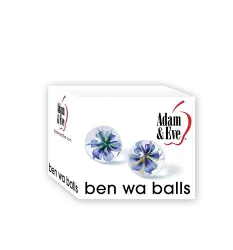 Adam and Eve Glass Ben Wa Balls