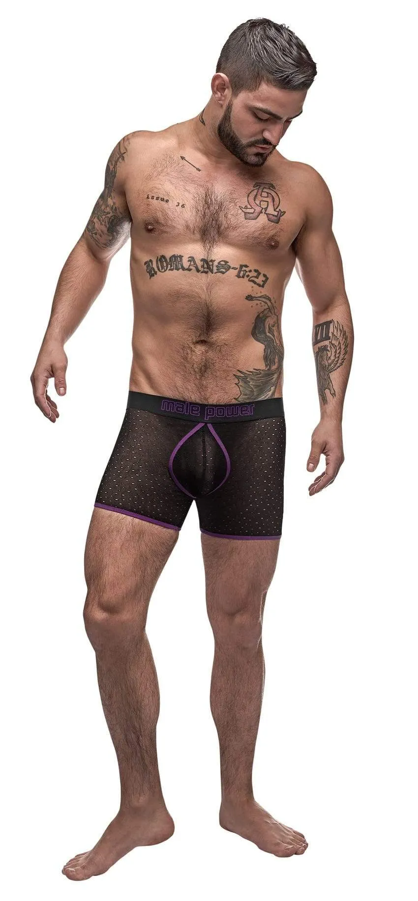 Airotic Mesh Enhancer Short - Black - Extra Large