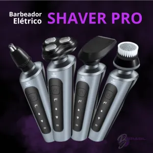 Barbeador Shaver Pro 4 em 1: Praticidade e Durabilidade