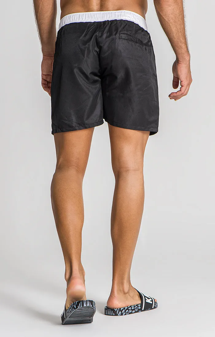 Black Fighter Swimshorts