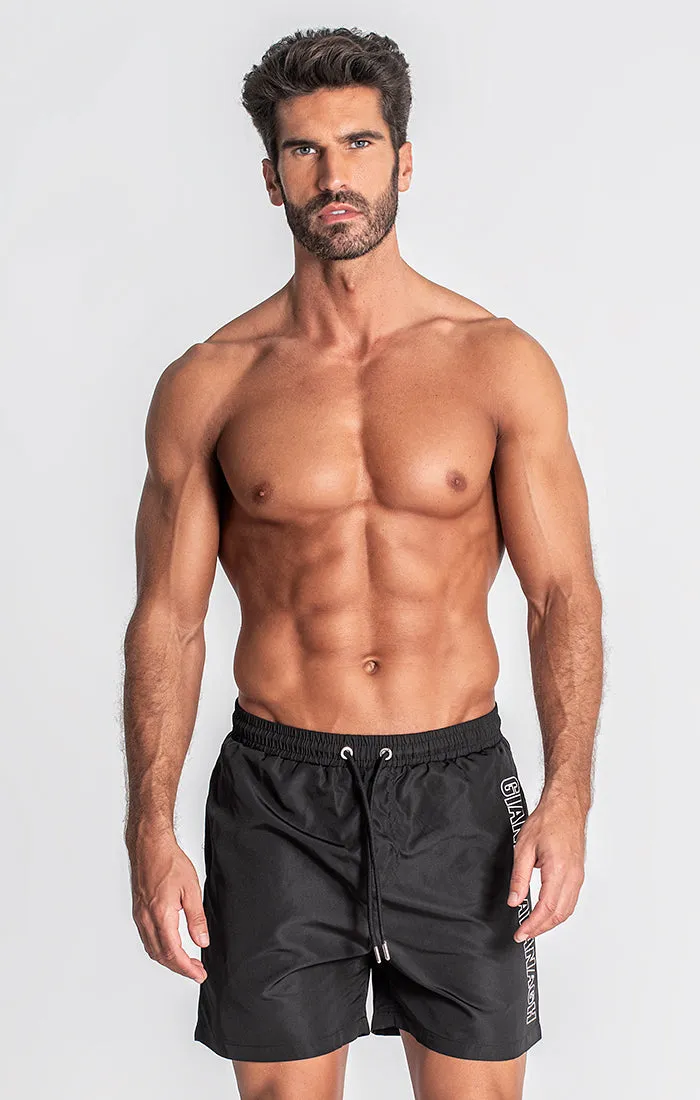 Black Limit Swimshorts