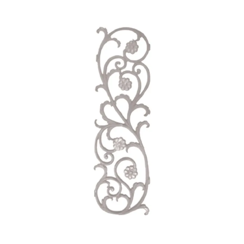 Cast Iron Floral Design 8.625