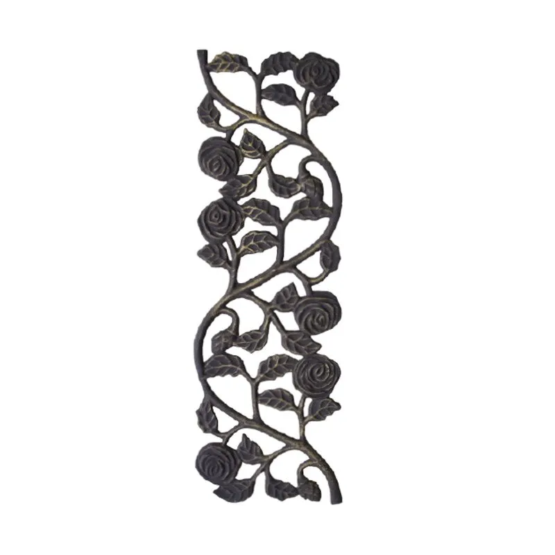 Cast Iron Floral Design 8.78A