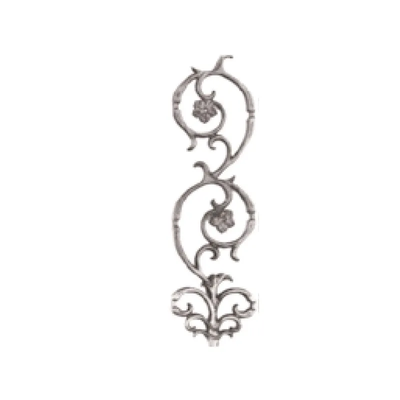 Cast Iron Floral Design 8.96F