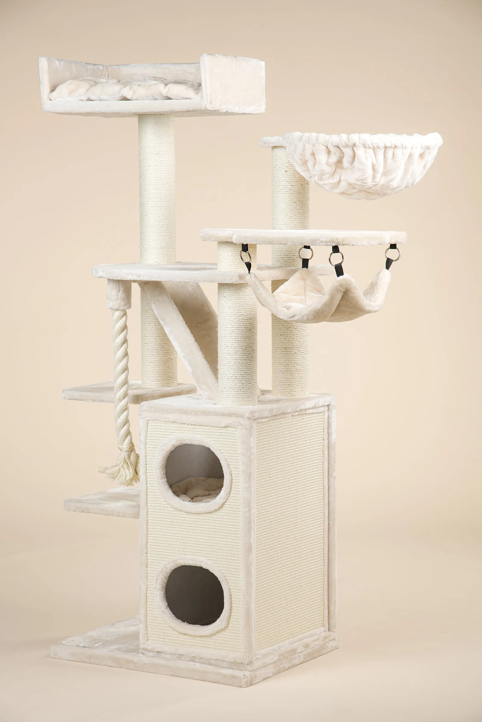 Cat Penthouse Crown Beige