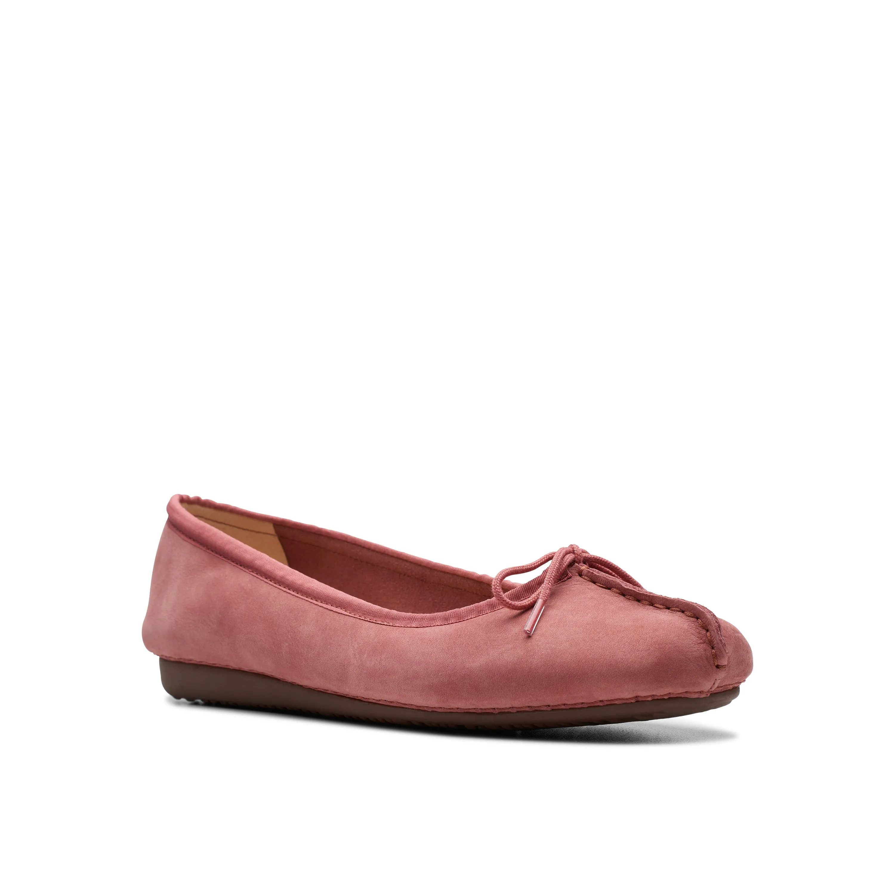 CLARKS | BAILARINAS MUJER | FRECKLE ICE DUSTY ROSE NBK | DORADO