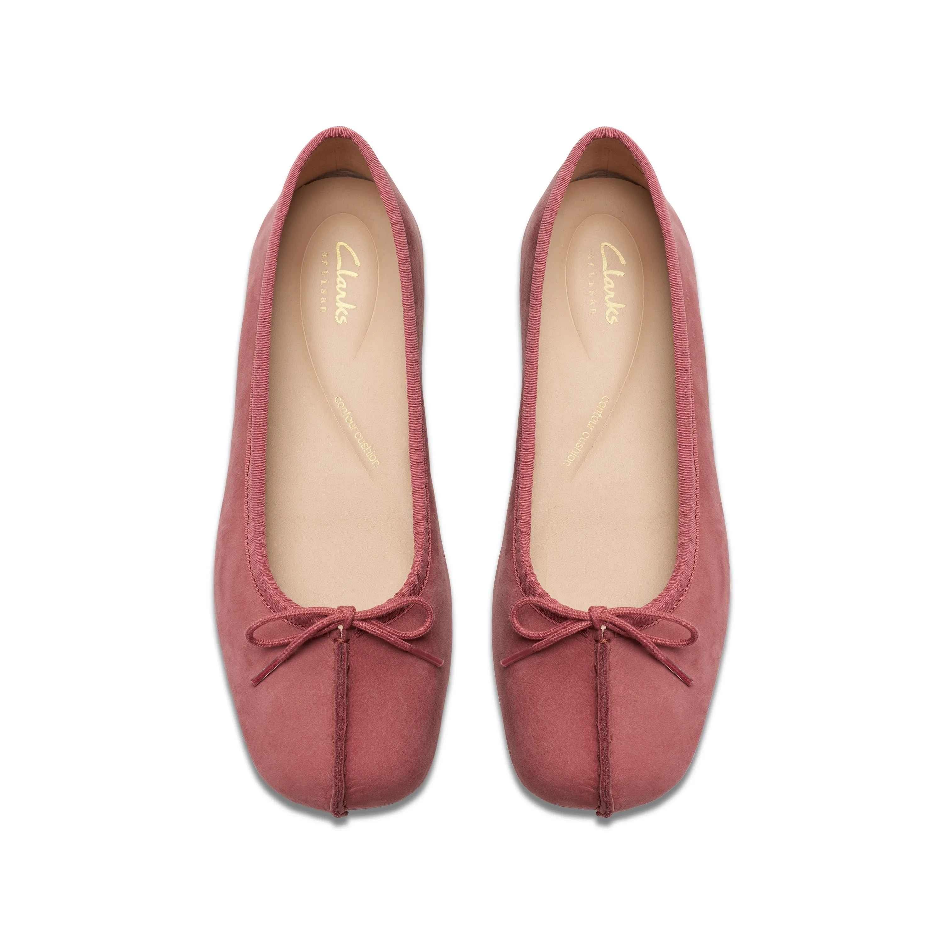 CLARKS | BAILARINAS MUJER | FRECKLE ICE DUSTY ROSE NBK | DORADO