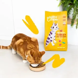 Edgard & Cooper Cat - Tacchino e Pollo allevati a terra