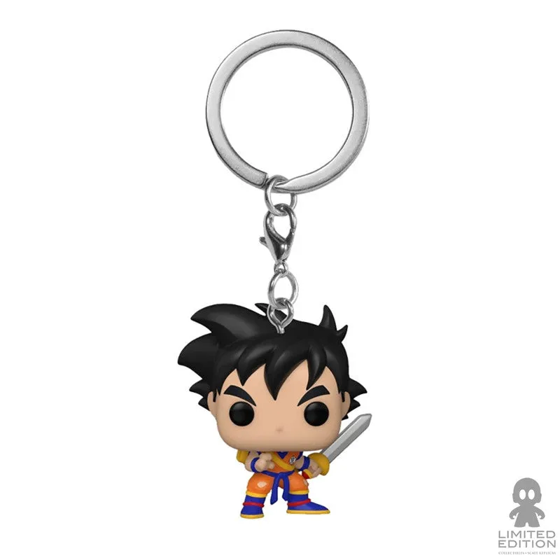 Funko Llavero Pop Keychain Gohan Con Espada Dragon Ball