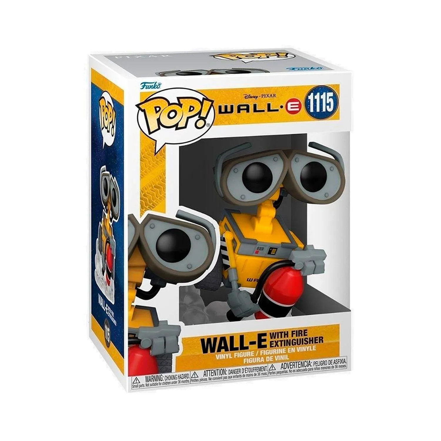 Funko Pop Wall-E With Fire Extinguisher 1115 Wall-E By Disney - Limited Edition