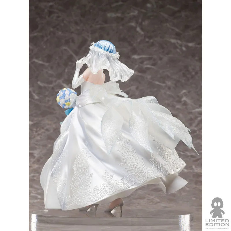 Furyu Figura Rem Wedding Dress Escala 1:7 Re:Zero Starting Life In Another World - Limited Edition