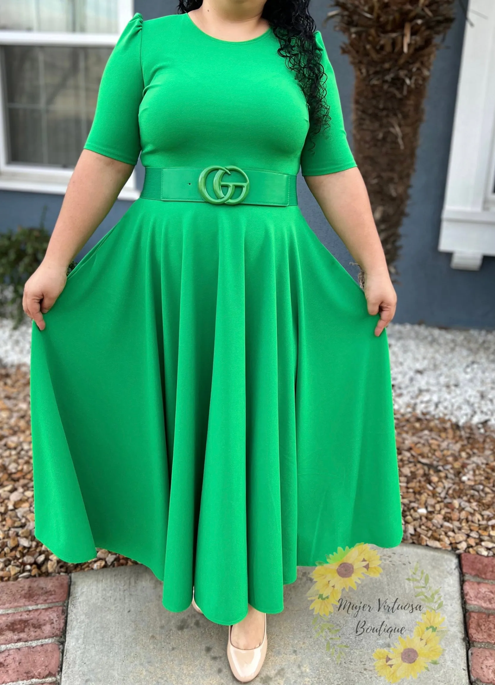 Green Maxi Dress