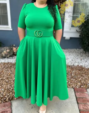 Green Maxi Dress