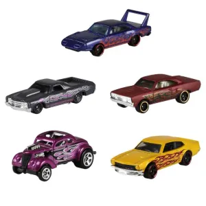 Hot Wheels: Die Cast Vehiculo Basico 5 Pack