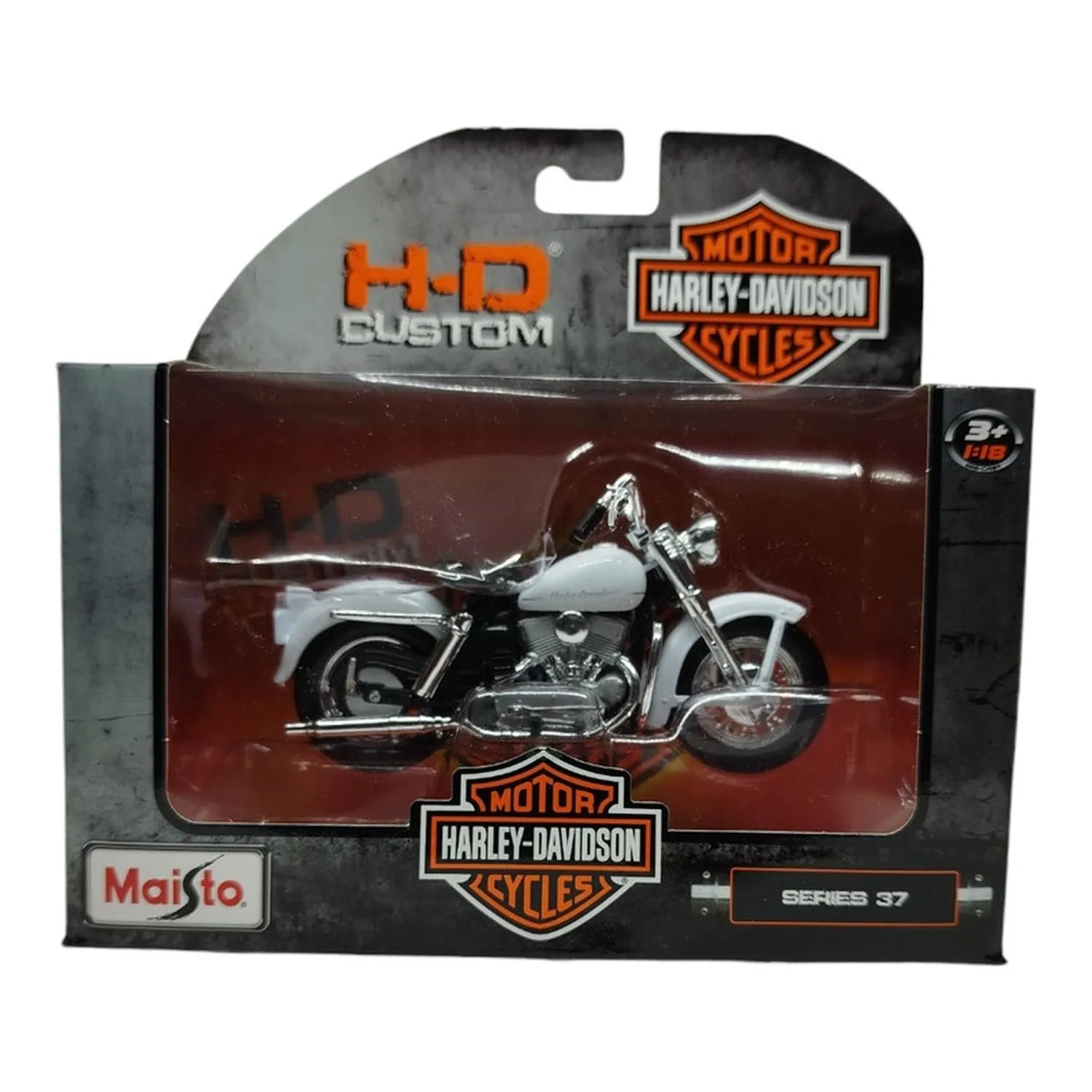 Jada Toys Vehículo Motocicleta 1952 K Model Escala 1:18 Harley-Davidson