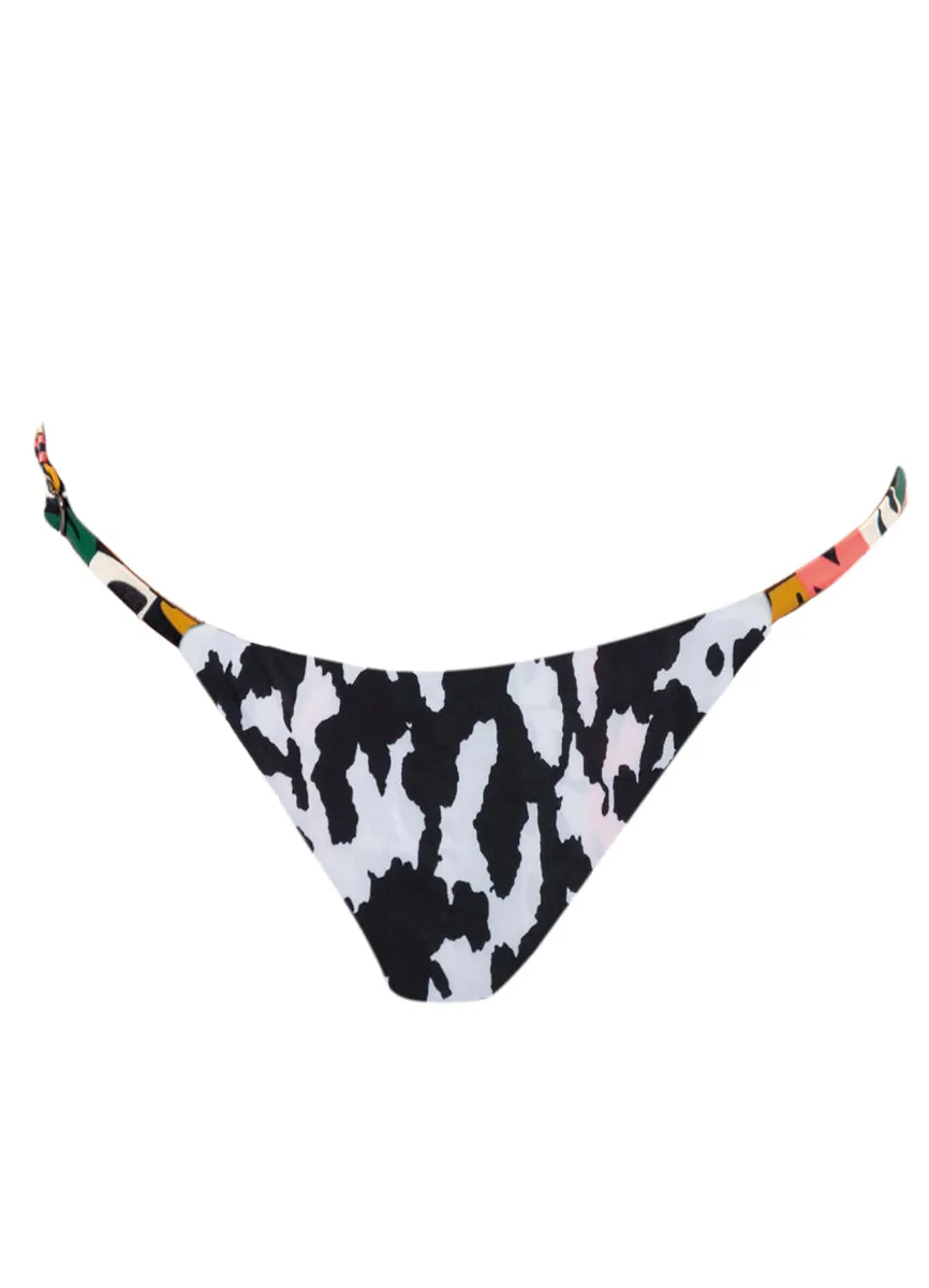 Maaji Abstrac Geo Flash Single Strap Bikini Bottom