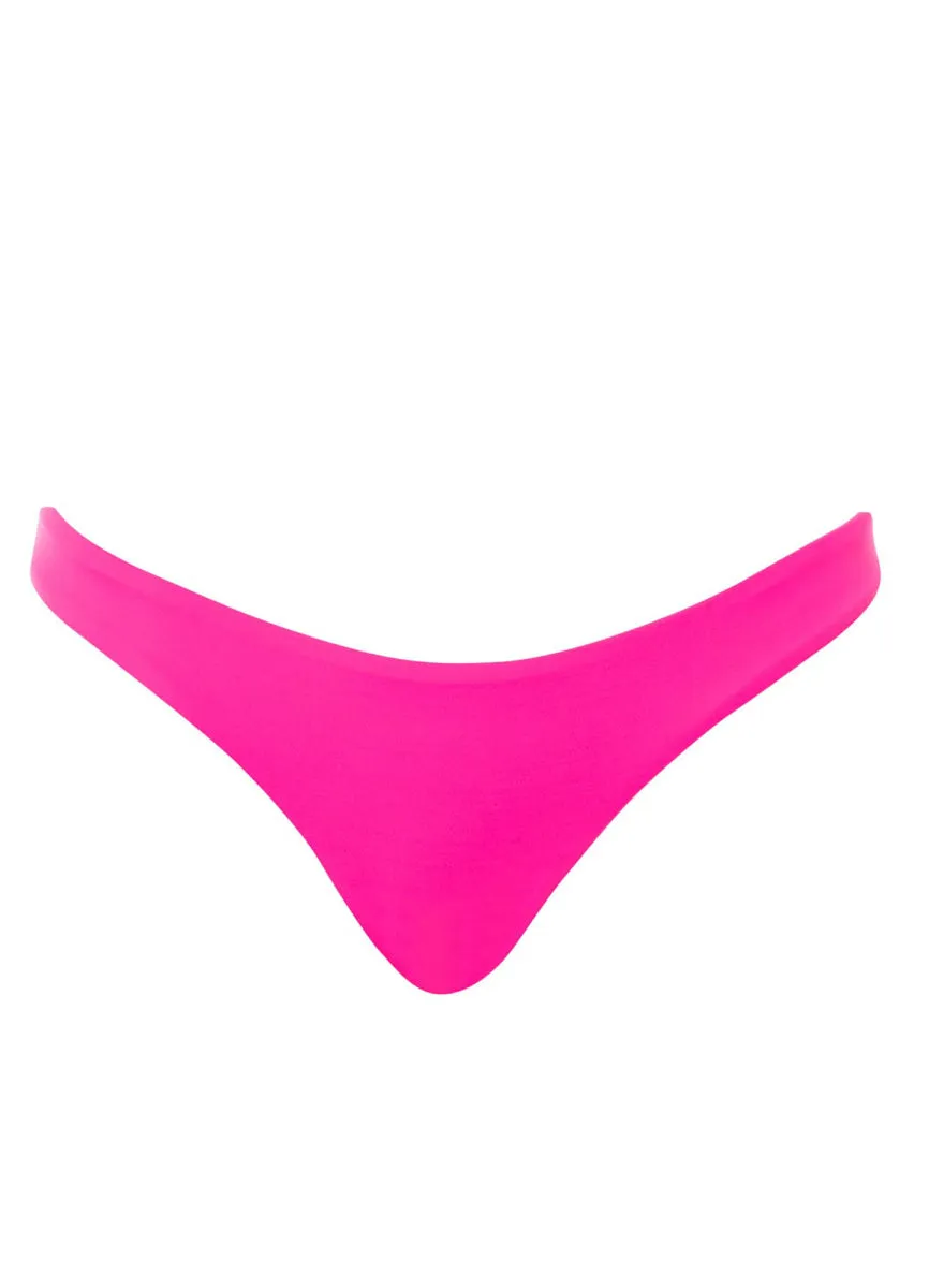 Maaji Radiant Pink Flirt Thin Side Bikini Bottom