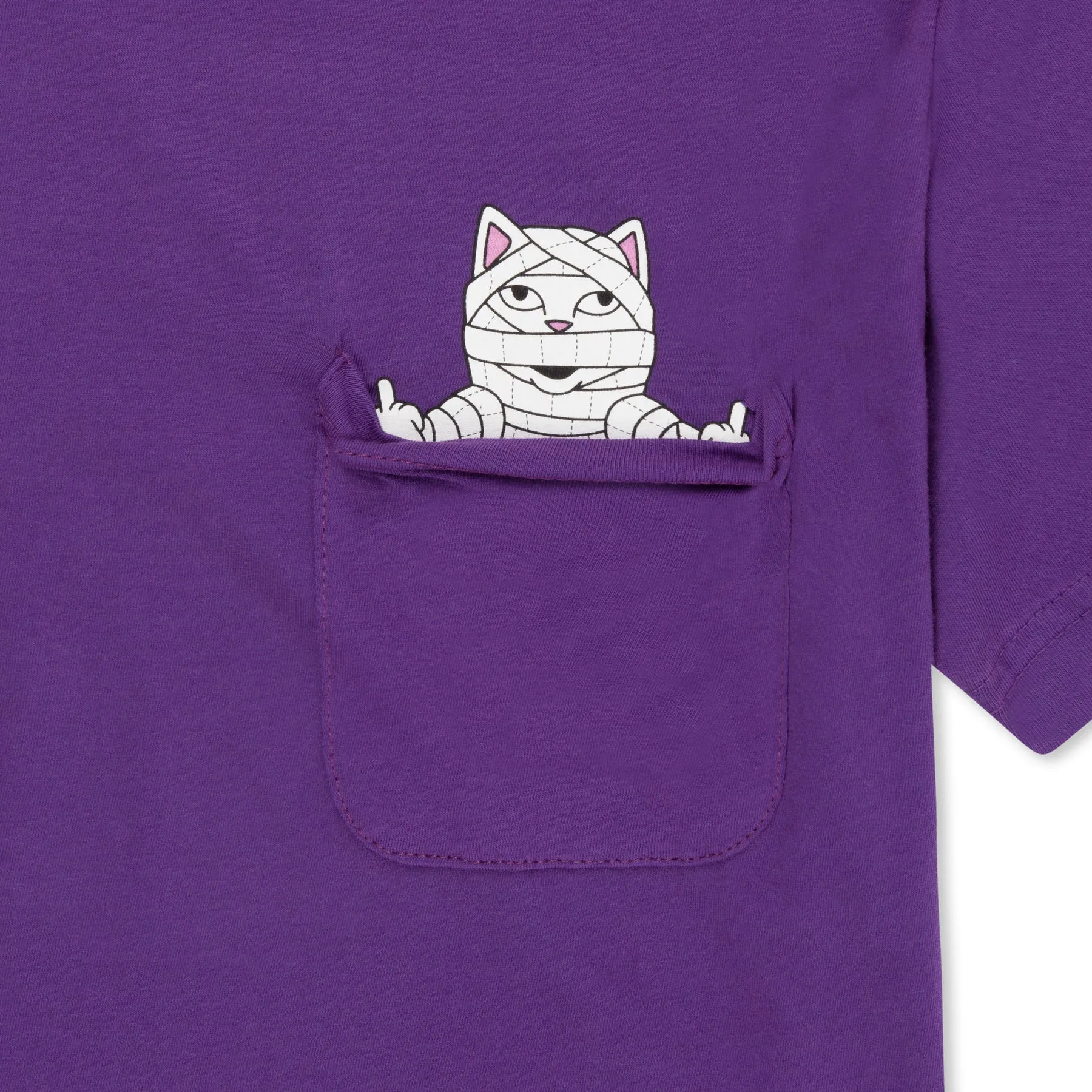 Mummy Nerm Pocket Tee (Purple)