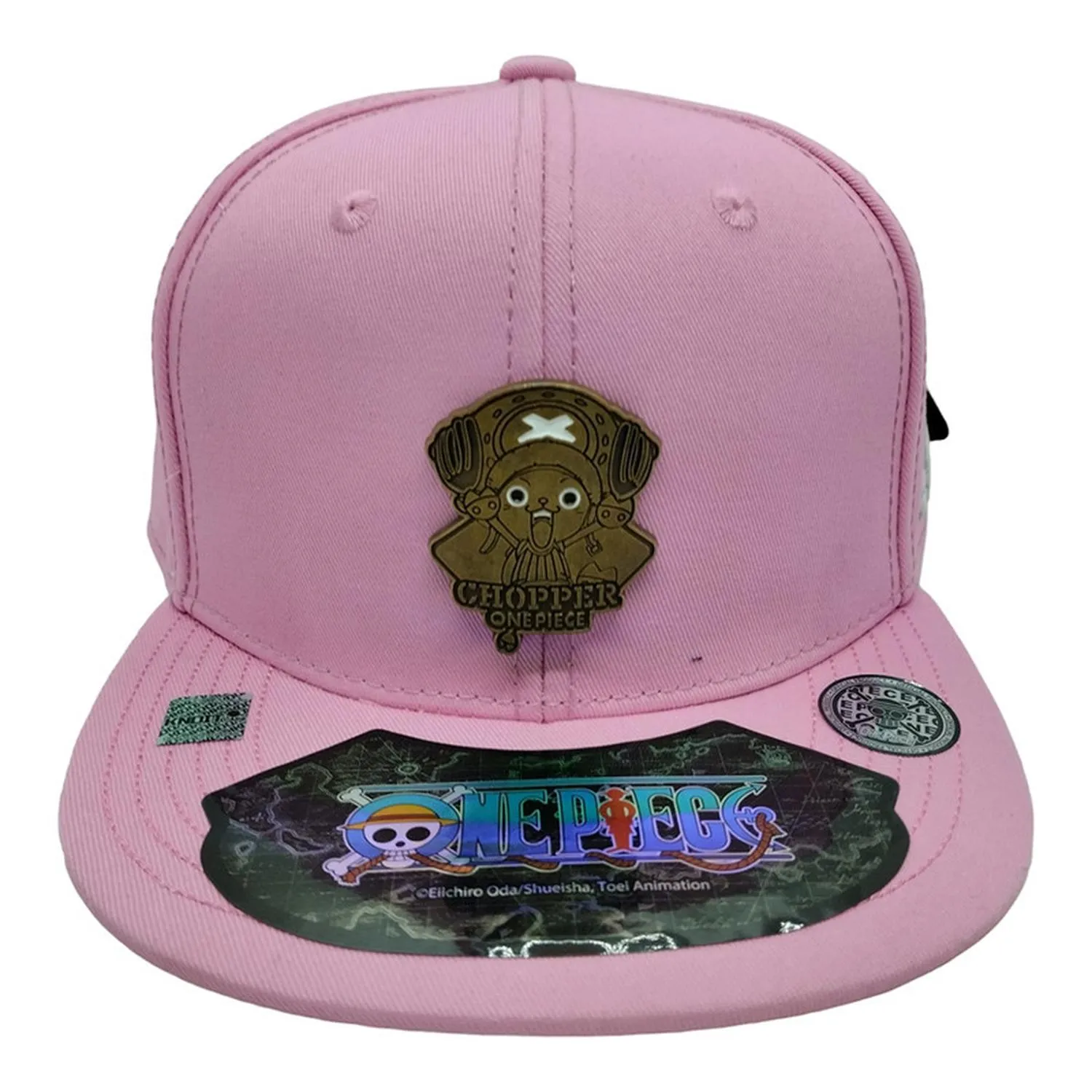 New Arrival Kndit Caps Gorra Rosa Placa Bronce Chopper One Piece