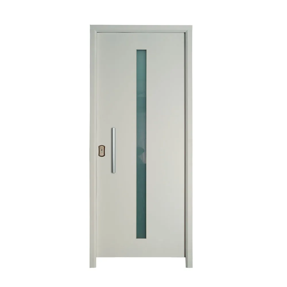 Puerta Acorazada Lisa 1 cristal B4 Grado 3 3 Puntos