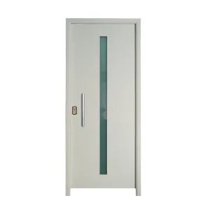 Puerta Acorazada Lisa 1 cristal B4 Grado 3 3 Puntos