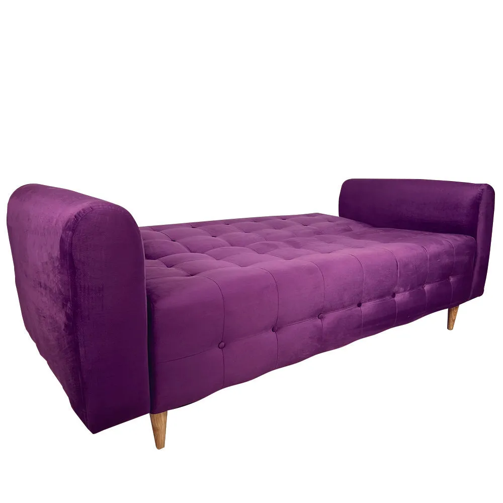 Sofa Cama Da Vinci Tela Petfriendly Morado