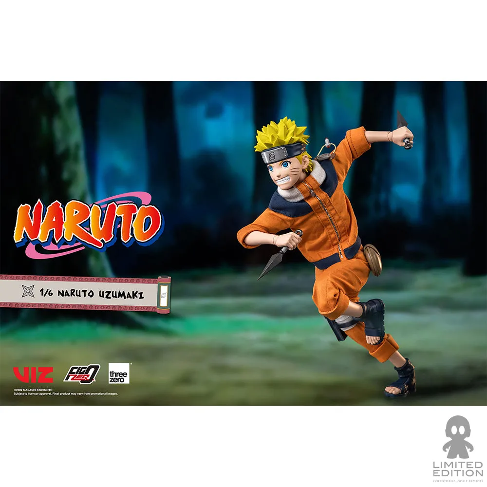 Threezero Figura Articulada Naruto Uzumaki Naruto By Masashi Kishimoto - Limited Edition