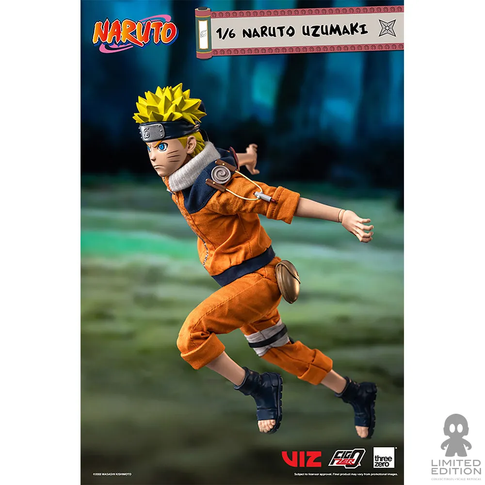 Threezero Figura Articulada Naruto Uzumaki Naruto By Masashi Kishimoto - Limited Edition