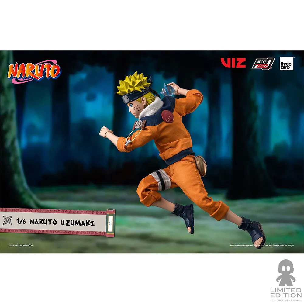 Threezero Figura Articulada Naruto Uzumaki Naruto By Masashi Kishimoto - Limited Edition