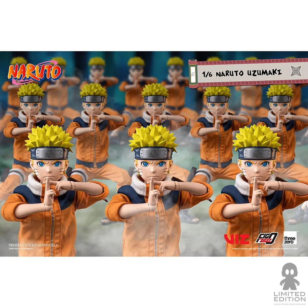 Threezero Figura Articulada Naruto Uzumaki Naruto By Masashi Kishimoto - Limited Edition