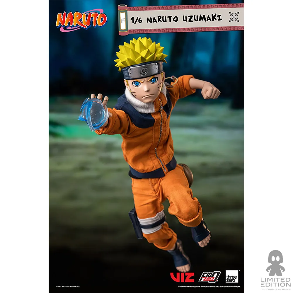 Threezero Figura Articulada Naruto Uzumaki Naruto By Masashi Kishimoto - Limited Edition