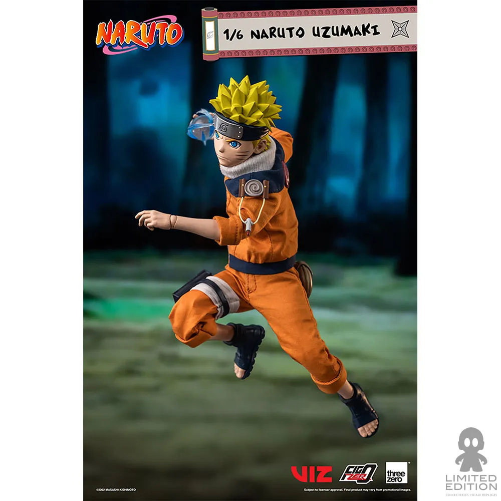 Threezero Figura Articulada Naruto Uzumaki Naruto By Masashi Kishimoto - Limited Edition