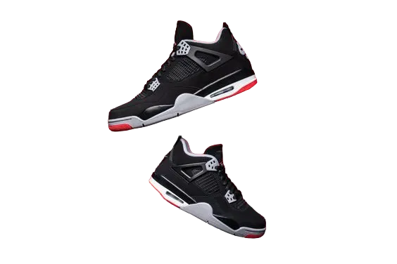 Tênis Air Jordan 4 Retro OG 'Bred' 2019