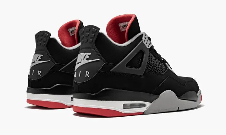 Tênis Air Jordan 4 Retro OG 'Bred' 2019