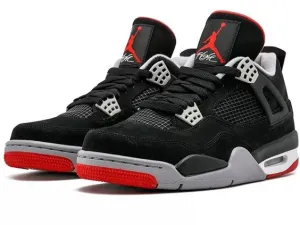 Tênis Air Jordan 4 Retro OG 'Bred' 2019