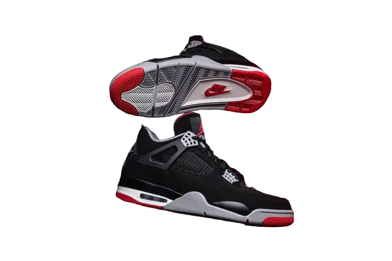 Tênis Air Jordan 4 Retro OG 'Bred' 2019