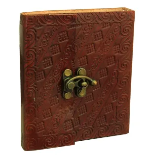 Vintage Leather Tree Embossed leather Journal